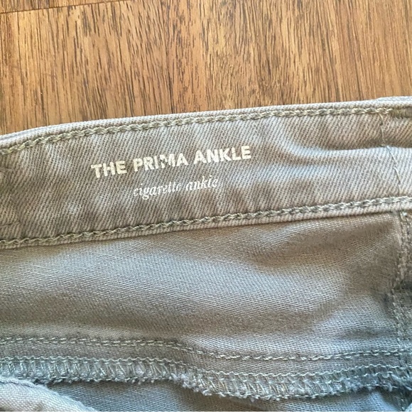 Ag Adriano Goldschmied Gray Straight Leg Jeans - Picture 3 of 6